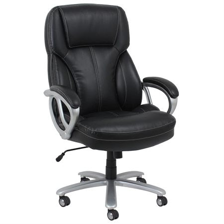 Essentials by OFM High-Back Racing Style Leather Executive Office Chair