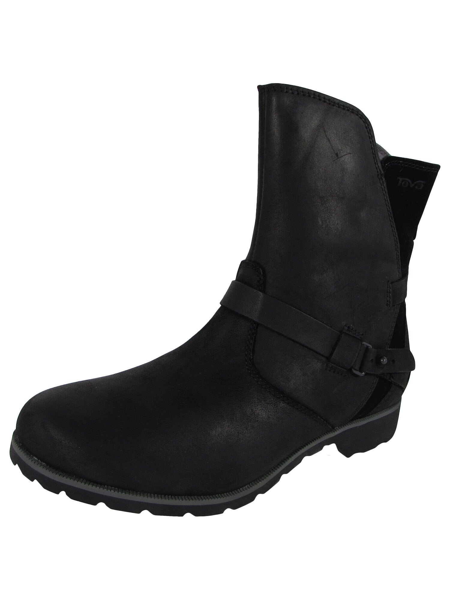 TEVA WOMENS 'DELAVINA LOW' LEATHER FASHION BOOTS