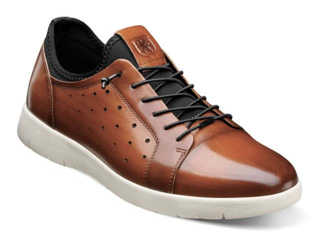 HALDEN Cap Toe Elastic Lace Up