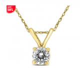 Diamond Pendant Necklace $159 Only