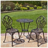 Bistro Set in Antique Copper $99.99 Shipped