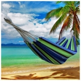 Portable Nylon Hammock for Outdoor Camping Beach $10.99 with free shipping