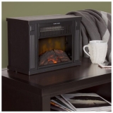 13″ Portable Mini Electric Fireplace Heater – $49.99 with Free Shipping