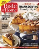 TASTE OF HOME MAGAZINE $8.99 for One Year