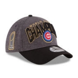 Chicago Cubs New Era 2016 World Series Champions Locker Room On Field 39THIRTY Flex Hat – Graphite/Black – $31.99