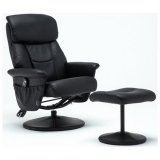 $400 off Essentials by OFM Heated Shiatsu Massage Leather Recliner and Ottoman – $225 with free shipping