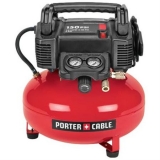 $65 Off – Porter-Cable C2002 150 P.S.I. 6 Gallon Oil Free Compressor for $94.99 with free shipping