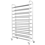 $60 Off 50-Pair Free Standing 10-Tier Metal Shoe Rack for $29.99 w/ free shipping