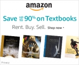 Textbooks – Buy, Rent, Sell – Take Up to 90% Off  at Amazon