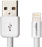 AmazonBasics Apple Certified Lightning to USB Cable – 6 Feet (1.8 Meters) – White $7.64