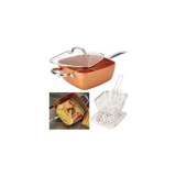 4-pc Square Non-stick 6-in-1 Cookware Pan Set $40 with Free Shhipping