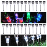 Save $70.91 on a 24 Pcs Solar Powered Garden LED Landscape Lamp for $34.99 after instant rebate with free shipping