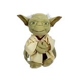 Star Wars “Yoda Softie” Plush Backpack Kids Bag with Zipper Pouch $8.95