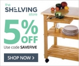 Shelving Store Coupon – Save 5% On All Orders