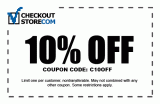 10% Off CheckOutStore Coupon