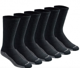 Dickies Men’s Dri-tech Moisture Control Crew Socks Multipack, Now $13.60 Only