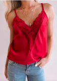 Lace Splicing Camisole without Necklace $3.99, Womens’ Tops, Dresses, Shoes & Accessory Sale, Starting $0.99 Only