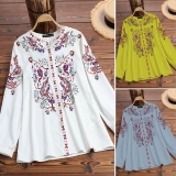 ZANZEA Women Lantern Sleeve Shirt Tops 15% Off at eBay