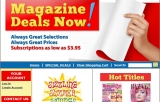 Extra 20% off any magazine priced $9.99 or less at Magazine Deals Now