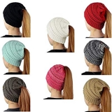 70.0% off Huiyuzhi Women’s Ponytail Beanie Hats & Caps